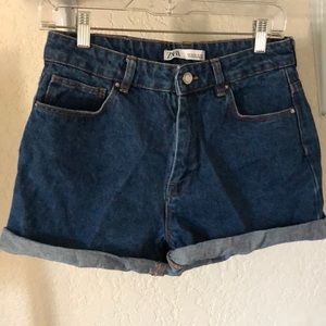 Denim jean shorts